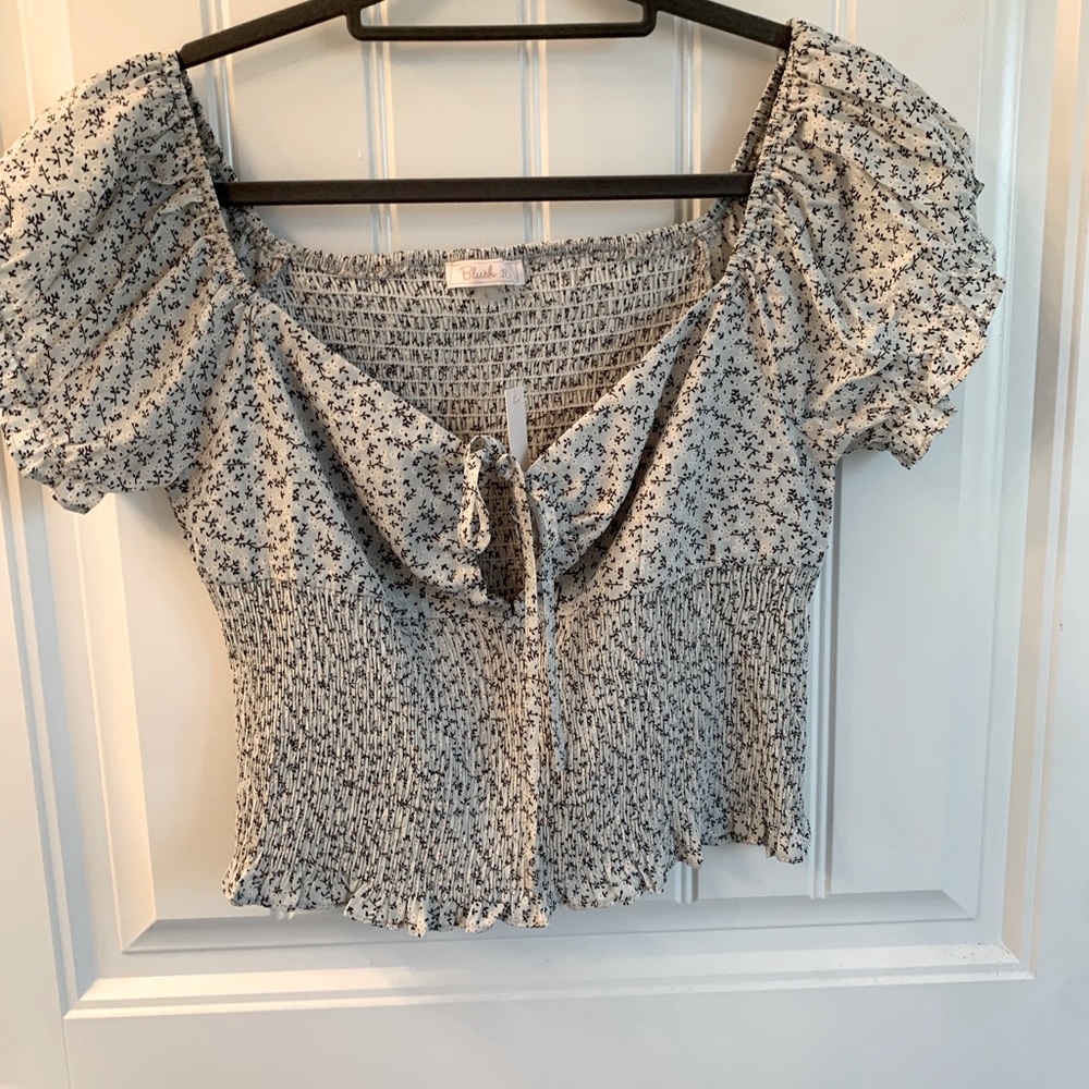 Floral Crop Top